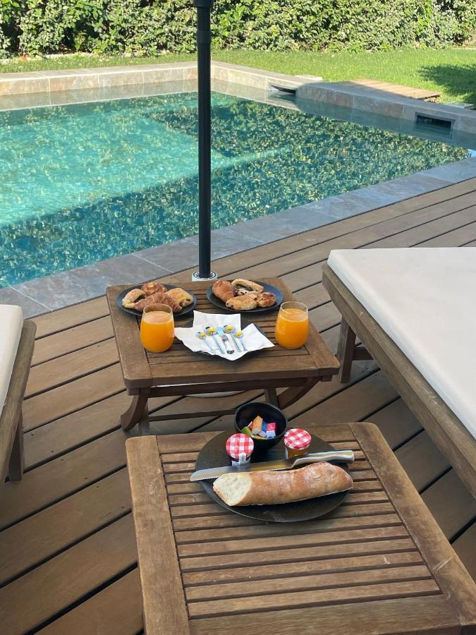 Chambre Luxe Dans Villa De Standing Avec Piscine, Acces Discret Et Independant, Terrasse Arboree Et Parking Prive Ла-Валетт-дю-Вар Экстерьер фото
