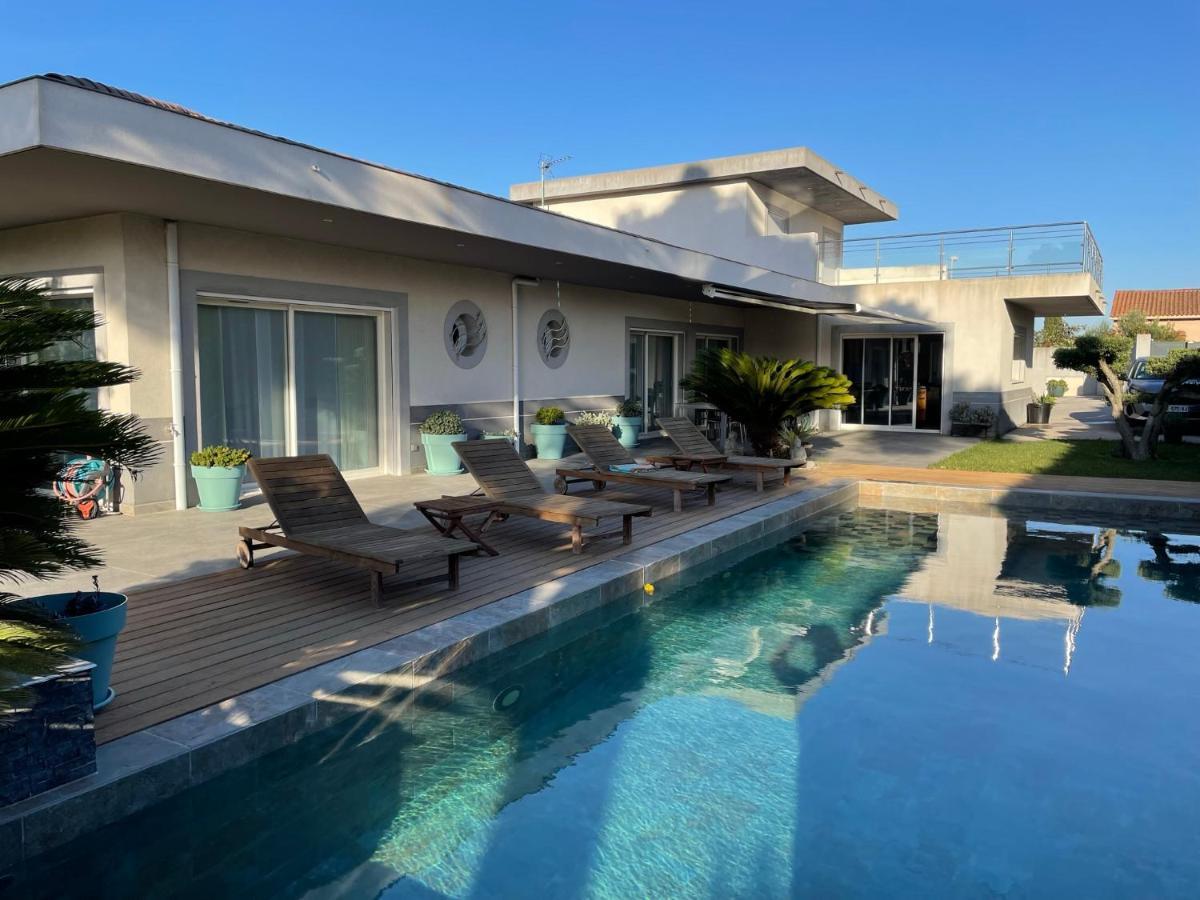 Chambre Luxe Dans Villa De Standing Avec Piscine, Acces Discret Et Independant, Terrasse Arboree Et Parking Prive Ла-Валетт-дю-Вар Экстерьер фото